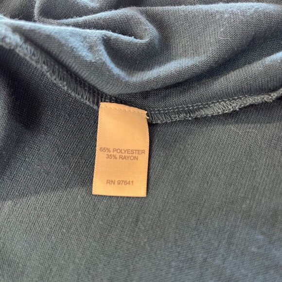 J. Jill  Wrap Shirt Teal Green Ladies MED Career Casual - Picture 4 of 7